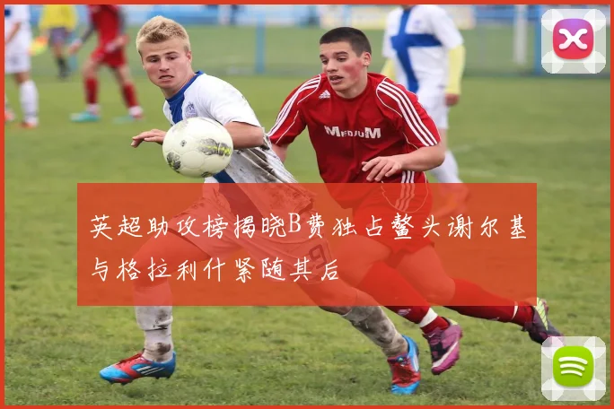 英超助攻榜揭晓B费独占鳌头谢尔基与格拉利什紧随其后